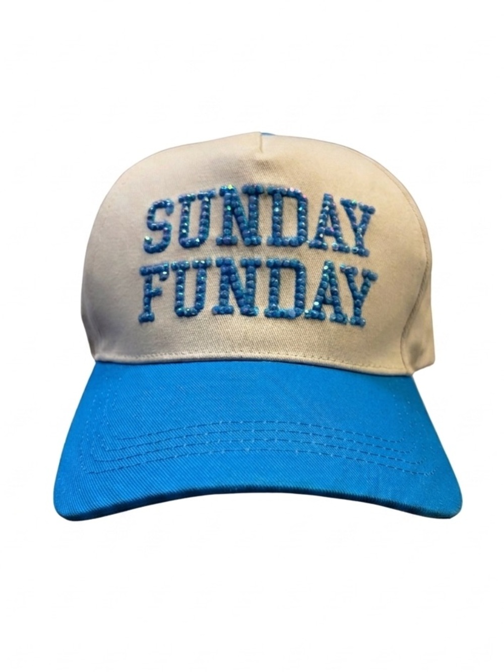✨Sunday Funday Rhinestone Trucker Hat✨